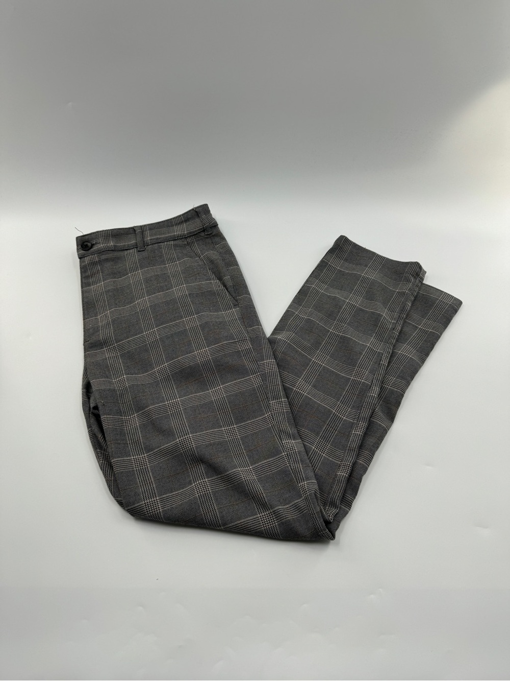 Hollister Epic Flex Skinny Chino Pants Men’s 32x32 Gray Plaid